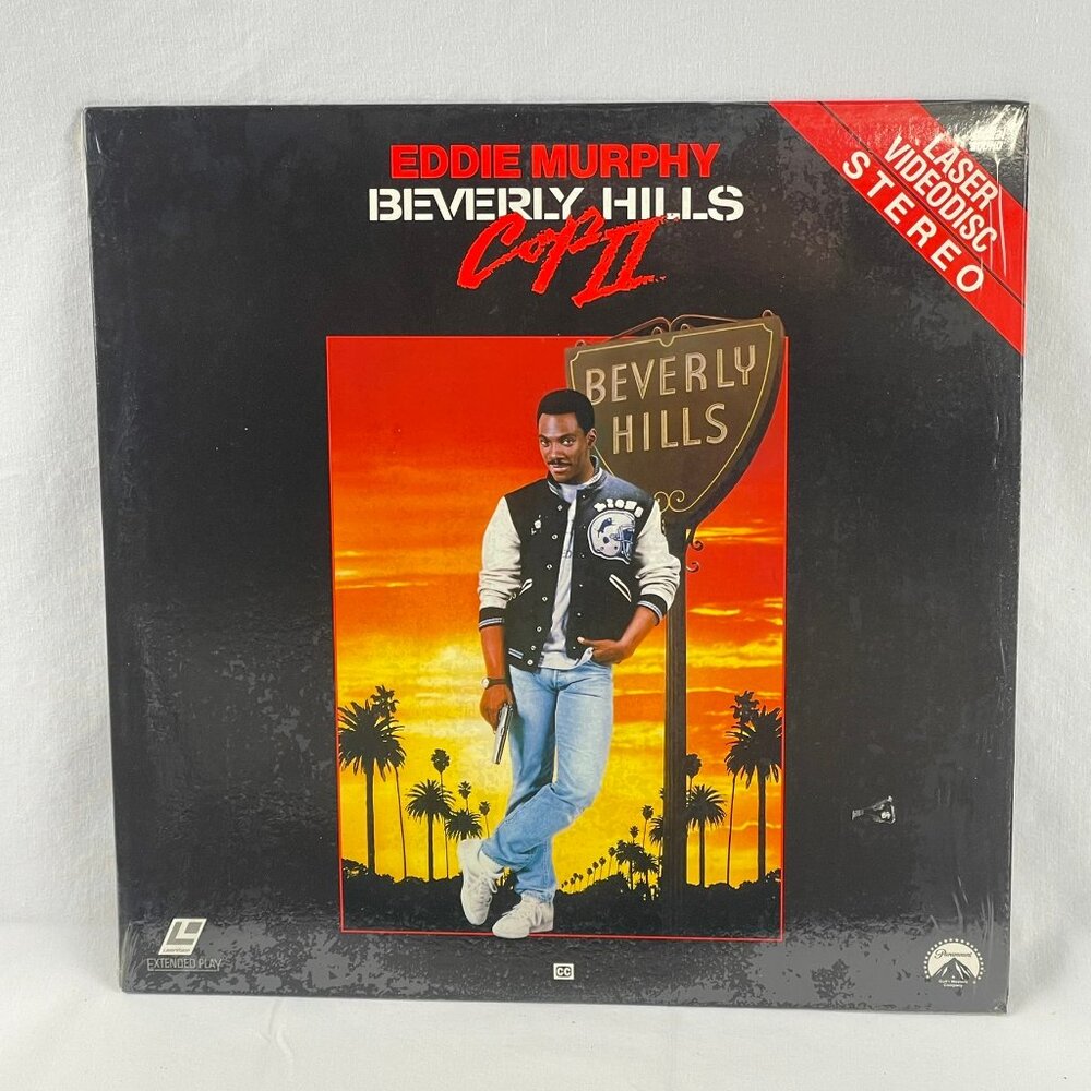 Paramount Home Video Beverly Hills Cop 2 Laserdisc LD Collectible Eddie Murphy